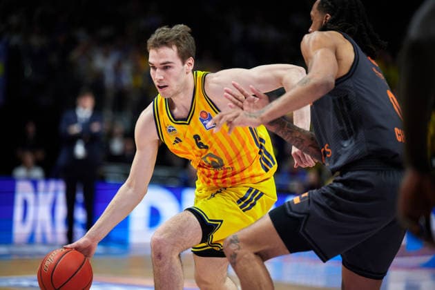 Malte Delow (Alba Berlin, 06), GER, ALBA Berlin vs. Chemnitz 99ers, Basketball Herren, easy Credit BBL, Saison 2025 2026, 32. Spieltag, 03.05.2026 GER, ALBA Berlin vs. Chemnitz 99ers, Basketball Herren, easy Credit BBL, Saison 2025 2026, 32. Spieltag, 03.05.2026 Berlin