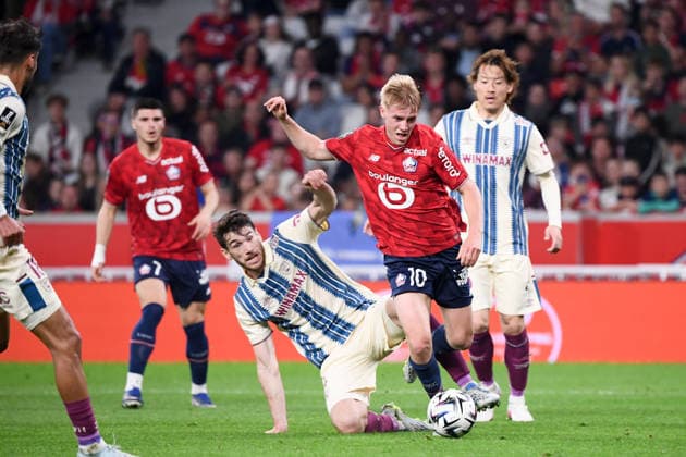 Lille OSC v Le Havre AC - Ligue 1 McDonald s 2025 2026 10 Hakon Arnar HARALDSSON (losc) during the Ligue 1 McDonald s match between Lille and Le Havre at Stade Pierre Mauroy on May 3, 2026 in Lille, France. Lille France  Copyright: xFEPx 776348380