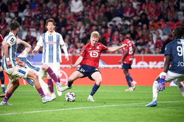Lille OSC v Le Havre AC - Ligue 1 McDonald s 2025 2026 10 Hakon Arnar HARALDSSON (losc) during the Ligue 1 McDonald s match between Lille and Le Havre at Stade Pierre Mauroy on May 3, 2026 in Lille, France. Lille France  Copyright: xFEPx 776348380
