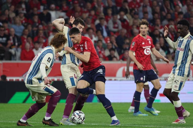 FOOTBALL : LOSC Lille vs Le Havre - Ligue 1 J32 - 03 05 2026 Matias FERNANDEZ-PARDO (LOSC Lille) lors du match LOSC Lille vs Le Havre, Ligue 1 J32, Decathlon Arena stade Pierre Mauroy, le 3 mai 2026 - photo Laurent Sanson PsnewZ  Copyright: xLaurentxSANSONx xPsnewZx