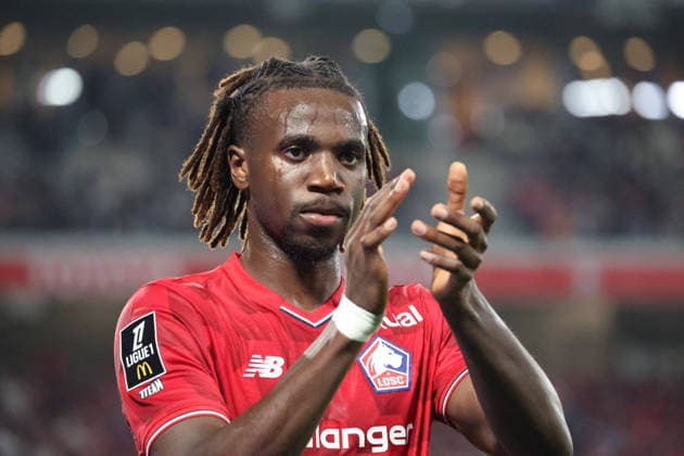 FOOTBALL : LOSC Lille vs Le Havre - Ligue 1 J32 - 03 05 2026 Ngal Ayel MUKAU (LOSC Lille) lors du match LOSC Lille vs Le Havre, Ligue 1 J32, Decathlon Arena stade Pierre Mauroy, le 3 mai 2026 - photo Laurent Sanson PsnewZ  Copyright: xLaurentxSANSONx xPsnewZx
