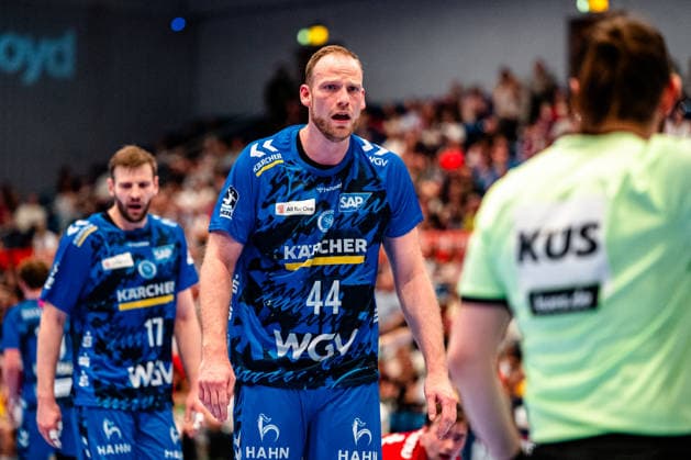 03.05.2026, xdobgx, Handball Daikin HBL, Handball Verein Hamburg HSV - TVB Stuttgart v.l. Lenny Rubin (TVB Stuttgart, 44) Reklamiert, beschwert sich, schimpft, complains Hamburg