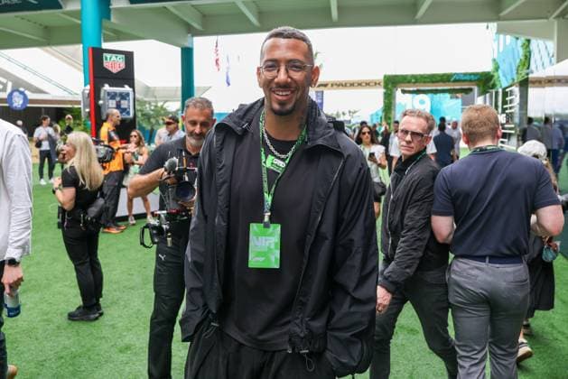 Fussballer Jerome Boateng, Grosser Preis von Miami, Motorsport, Herren, Formel 1, Rennen, 03.05.2026 Miami Florida USA