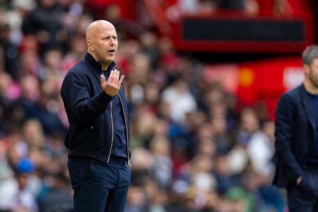 Football - FA Premier League - Manchester United, ManU FC v Liverpool FC MANCHESTER, ENGLAND - Sunday, May 3, 2026: Liverpool s head coach Arne Slot during the FA Premier League match between Manchester United FC and Liverpool FC at Old Trafford. (Photo by David Rawcliffe Propaganda) MANCHESTER Old Trafford GREATER MANCHESTER ENGLAND  Copyright: xDavidxRawcliffex P2026-05-03-Man_Utd_Liverpool-72