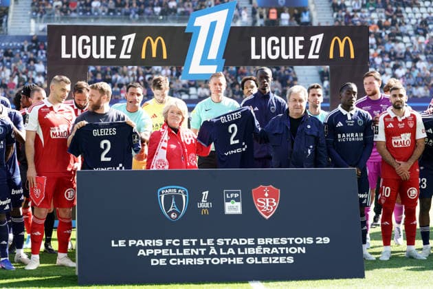 Paris FC v Stade Brestois 29 - Ligue 1 McDonald s 2025 2026 Christophe GLEIZES during the Ligue 1 McDonald s match between Paris FC and Brest at Stade Jean Bouin on May 3, 2026 in Paris, France. Paris France  Copyright: xFEPx 776348377