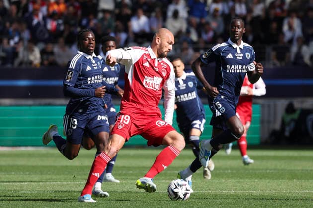 FOOTBALL : Paris FC Vs Brest - Ligue 1 - 03 05 2026 Ludovic Ajorque (Brest) ParisFrance  Copyright: xMichaelxBaucherx