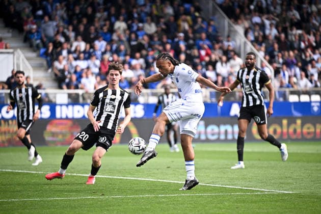 AJ Auxerre v Angers SCO - Ligue 1 McDonald s 2025 2026 09 Sekou MARA (aja) during the Ligue 1 McDonald s match between Auxerre and Angers at Stade Abbe Deschamps on May 3, 2026 in Auxerre, France. Auxerre France  Copyright: xFEPx 776348374