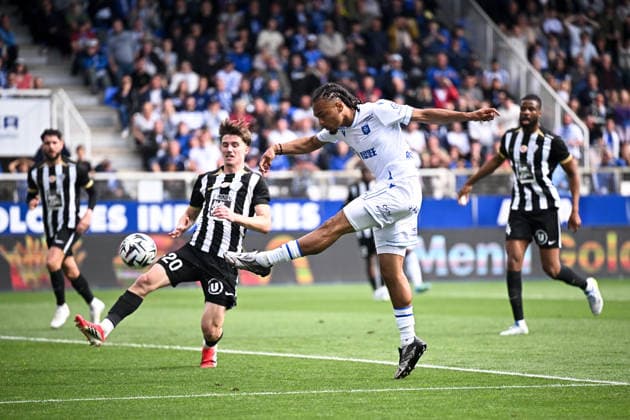 AJ Auxerre v Angers SCO - Ligue 1 McDonald s 2025 2026 09 Sekou MARA (aja) during the Ligue 1 McDonald s match between Auxerre and Angers at Stade Abbe Deschamps on May 3, 2026 in Auxerre, France. Auxerre France  Copyright: xFEPx 776348374