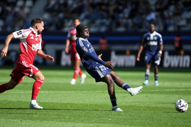 Paris FC v Stade Brestois 29 - Ligue 1 McDonald s 2025 2026 23 Rudy Nzingoula MATONDO (pfc) during the Ligue 1 McDonald s match between Paris FC and Brest at Stade Jean Bouin on May 3, 2026 in Paris, France. Paris France  Copyright: xFEPx 776348377