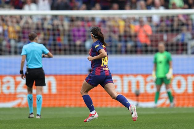 BARCELONA, SPAIN, MAY 3: during the UEFA Womens Champions League match between FC Barcelona, Barca and Bayern Munich at Spotify Camp Nou on May 3rd, 2026 in Barcelona, Spain (Photo by Alexander Canillas Sports Press Photo) Copyright: xAlexanderxCanillas SPPx Sportspressphoto_SPR140952