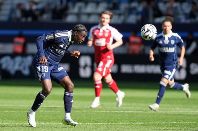 Paris FC v Stade Brestois 29 - Ligue 1 McDonald s 2025 2026 19 Nhoa SANGUI (pfc) during the Ligue 1 McDonald s match between Paris FC and Brest at Stade Jean Bouin on May 3, 2026 in Paris, France. Paris France  Copyright: xFEPx 776348377