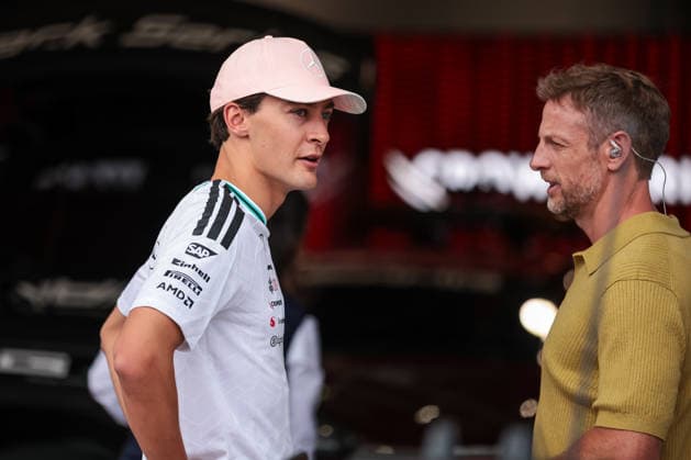 F1 - MIAMI GRAND PRIX 2026 RUSSELL George (gbr), Mercedes AMG F1 Team W17, portrait during the Formula 1 Miami Grand Prix 2026, 4th round of the 2026 Formula One World Championship, WM, Weltmeisterschaft from May 1 to 3, 2026 on the Miami International Autodrome, in Miami Gardens, USA - Miami GardensUnited States  Copyright: xDPPIx