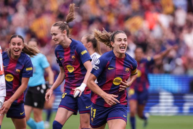 May 3, 2026, Barcelona, Barcelona, SPAIN: Alexia Putellas Segura of FC Barcelona, Barca celebrates a goal during the UEFA WomenÃ¢â‚¬â ¢s Champions League 2025 26 Semi Final second leg, football match played between FC Barcelona and FC Bayern Munchen at Spotify Camp Nou stadium on May 03, 2026 in Barcelona, Spain. FC Barcelona V FC Bayern Munchen - UEFA WomenÃ¢â‚¬â ¢S Champions League 2025 26 Semi Final Second Leg  - ZUMAa181 20260503_zaa_a181_141 Copyright: xJavierxBorregox