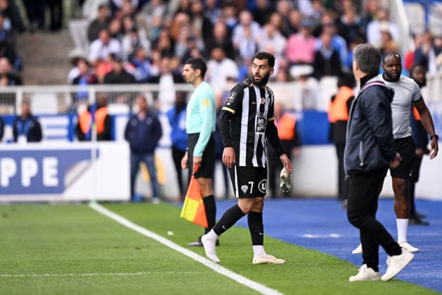 AJ Auxerre v Angers SCO - Ligue 1 McDonald s 2025 2026 07 Amine SBAI (sco) during the Ligue 1 McDonald s match between Auxerre and Angers at Stade Abbe Deschamps on May 3, 2026 in Auxerre, France. Auxerre France  Copyright: xFEPx 776348374