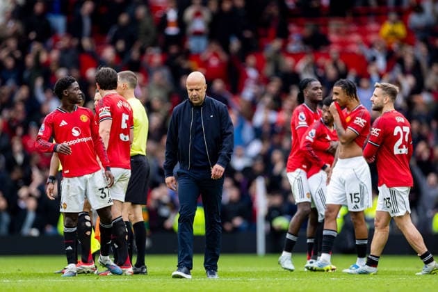 Football - FA Premier League - Manchester United, ManU FC v Liverpool FC MANCHESTER, ENGLAND - Sunday, May 3, 2026: Liverpool s head coach Arne Slot after the FA Premier League match between Manchester United FC and Liverpool FC at Old Trafford. Manchester United won 3-2. (Photo by David Rawcliffe Propaganda) MANCHESTER Old Trafford GREATER MANCHESTER ENGLAND  Copyright: xDavidxRawcliffex P2026-05-03-Man_Utd_Liverpool-136