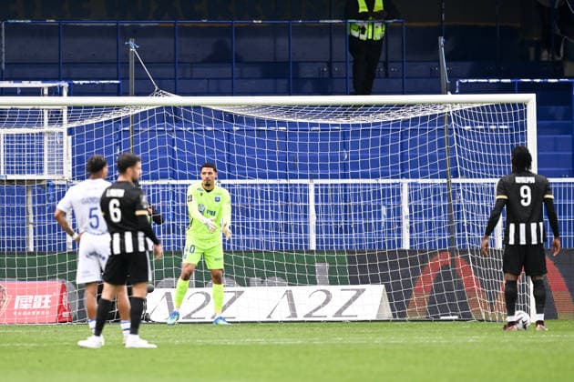 AJ Auxerre v Angers SCO - Ligue 1 McDonald s 2025 2026 09 Goduine KOYALIPOU (sco) - 40 Theo DE PERCIN (aja) during the Ligue 1 McDonald s match between Auxerre and Angers at Stade Abbe Deschamps on May 3, 2026 in Auxerre, France. Auxerre France  Copyright: xFEPx 776348374