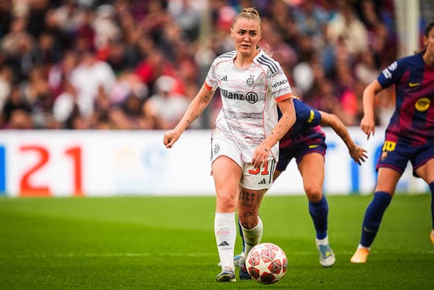 May 3, 2026, Barcelona, Spain, Spain: Georgia STANWAY of Bayern Munich looks dejected during the UEFA Women s Champions League match between FC Barcelona, Barca and FC Bayern Munich at Spotify Camp Nou Stadium on May 03, 2026 in Barcelona, Spain. Barcelona Spain - ZUMAm308 20260503_zsp_m308_037 Copyright: xMatthieuxMirvillex