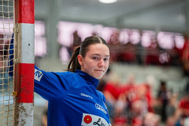 HSG Blomberg-Lippe (GER) vs. Thueringer HC (GER), Handball, 1. Handball Bundesliga Frauen, Halbfinale, Spiel 2, 3.5.2026, Saision 2025 2026, Bad Langensalza Nuria Bucher (HSG Blomberg-Lippe, 21) beim Aufwaermen Bad Langensalza Salza-Halle Deutschland
