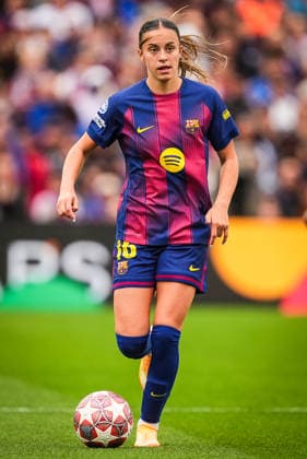 May 3, 2026, Barcelona, Spain, Spain: Clara SERRAJORDI of Barcelona during the UEFA Women s Champions League match between FC Barcelona, Barca and FC Bayern Munich at Spotify Camp Nou Stadium on May 03, 2026 in Barcelona, Spain. Barcelona Spain - ZUMAm308 20260503_zsp_m308_029 Copyright: xMatthieuxMirvillex