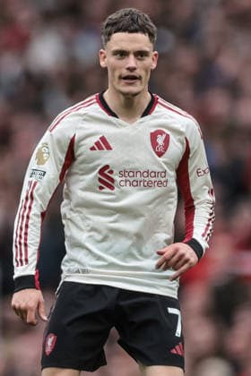 Premier League: Manchester United, ManU v Liverpool Florian Wirtz of Liverpool during the Premier League match Manchester United vs Liverpool at Old Trafford, Manchester, United Kingdom on 03 May 2026 (Photo by Mark Cosgrove News Images) Manchester Old Trafford Greater Manchester United Kingdom Copyright: xMarkxCosgrove NewsxImagesx