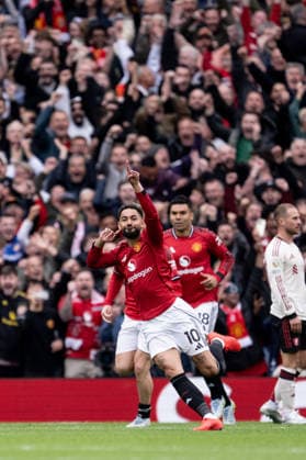 Matheus Cunha of Manchester United, ManU during the Premier League 2025-26 football match between Manchester United and Liverpool at Old Trafford, Manchester, England (Photo by Will Palmer Sports Press Photo) Copyright: xWillxPalmer SportsxPressxPhotox Sportspressphoto_SPR141120