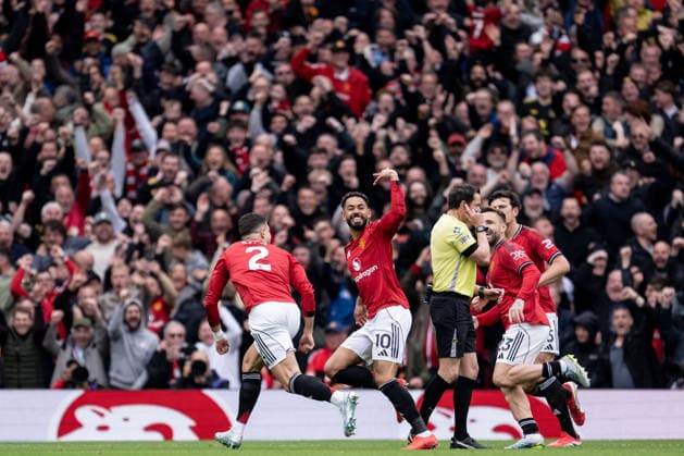 Matheus Cunha of Manchester United, ManU during the Premier League 2025-26 football match between Manchester United and Liverpool at Old Trafford, Manchester, England (Photo by Will Palmer Sports Press Photo) Copyright: xWillxPalmer SportsxPressxPhotox Sportspressphoto_SPR141121