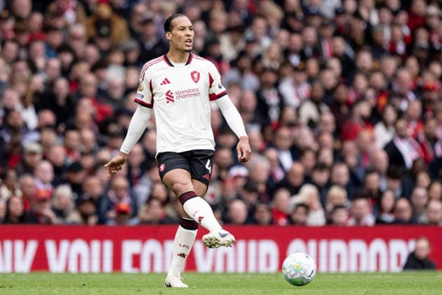 Virgil van Dijk of Liverpool during the Premier League 2025-26 football match between Manchester United, ManU and Liverpool at Old Trafford, Manchester, England (Photo by Will Palmer Sports Press Photo) Copyright: xWillxPalmer SportsxPressxPhotox Sportspressphoto_SPR141135