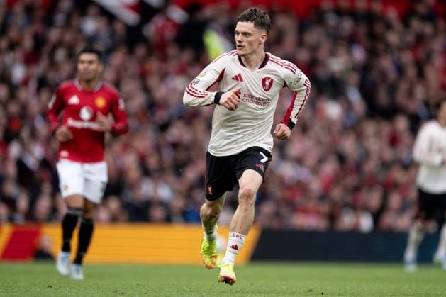 Mason Mount of Manchester United, ManU during the Premier League 2025-26 football match between Manchester United and Liverpool at Old Trafford, Manchester, England (Photo by Will Palmer Sports Press Photo) Copyright: xWillxPalmer SportsxPressxPhotox Sportspressphoto_SPR141139
