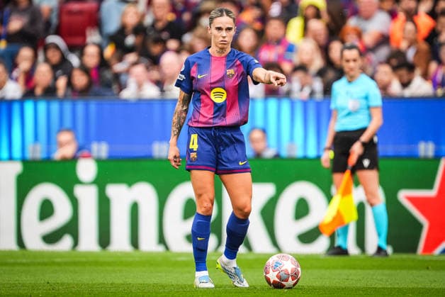 May 3, 2026, Barcelona, Spain, Spain: Maria LEON of Barcelona during the UEFA Women s Champions League match between FC Barcelona, Barca and FC Bayern Munich at Spotify Camp Nou Stadium on May 03, 2026 in Barcelona, Spain. FC Barcelona V FC Bayern Munich - UEFA Women s Champions League  - ZUMAm308 20260503_zsp_m308_023 Copyright: xMatthieuxMirvillex