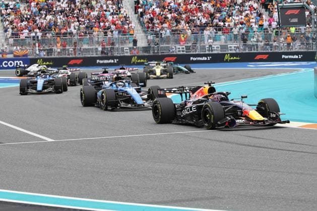 Max Verstappen (Oracle Red Bull Racing 3), Grosser Preis von Miami, Motorsport, Herren, Formel 1, Rennen, 03.05.2026 Miami Florida USA