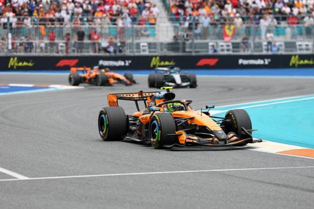 Lando Norris (McLaren Formula 1 Team 1), Grosser Preis von Miami, Motorsport, Herren, Formel 1, Rennen, 03.05.2026 Miami Florida USA