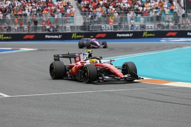 Lewis Hamilton (Scuderia Ferrari HP 44), Grosser Preis von Miami, Motorsport, Herren, Formel 1, Rennen, 03.05.2026 Miami Florida USA