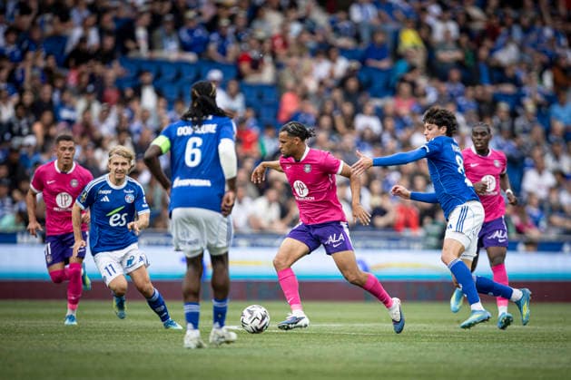 FOOTBALL : Racing de Strasbourg vs Toulouse FC - ligue 1 - Strasbourg - 03 05 2026 Luis Rafael Filipe Goncalves Soares 83 (Racing club Strasbourg)  Copyright: xelyxandroxcegarrax