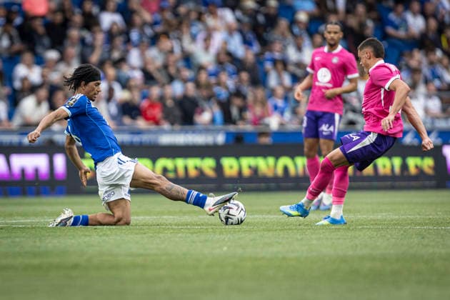 FOOTBALL : Racing de Strasbourg vs Toulouse FC - ligue 1 - Strasbourg - 03 05 2026  Copyright: xelyxandroxcegarrax