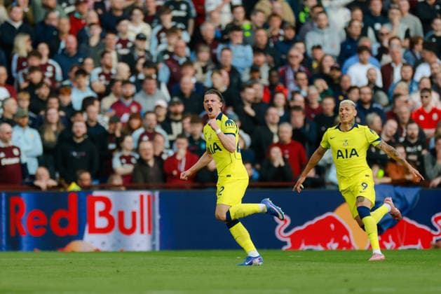 Premier League 2025 26 Aston Villa v Tottenham Hotspur Villa Park 03.05.2026 Conor Gallagher of Tottenham Hotspur scores and celebrates 0-1 Premier League 2025 26 Aston Villa v Tottenham Hotspur Villa Park 03.05.2026 Photograph By Marc Aspland The Times  Copyright: xMarcxAsplandx NINTCHDBPICT001078069555