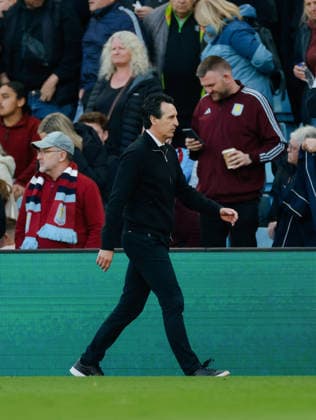 Premier League 2025 26 Aston Villa v Tottenham Hotspur Villa Park 03.05.2026 Aston Villa manager Unai Emery Premier League 2025 26 Aston Villa v Tottenham Hotspur Villa Park 03.05.2026 Photograph By Marc Aspland The Times  Copyright: xMarcxAsplandx NINTCHDBPICT001078072425