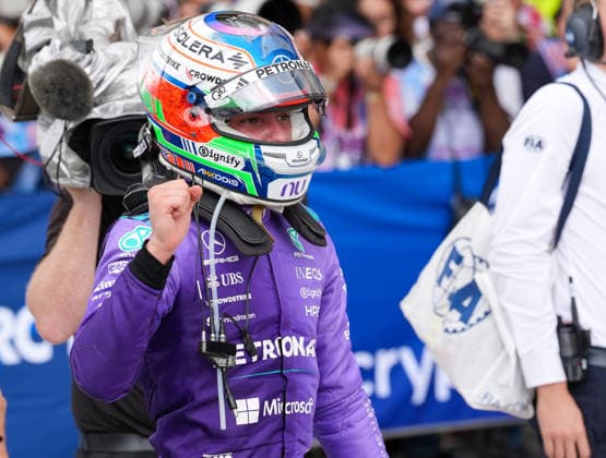 Andrea Kimi Antonelli (Mercedes-AMG Petronas F1 Team, Italien, 12) nach dem Sieg im Rennen. USA, Formel 1 Weltmeisterschaft, Miami Grand Prix, Miami International Autodrome, Miami Gardens, Renntag, Saison 2026, 03.05.2026 USA, Formel 1 Weltmeisterschaft, Miami Grand Prix, Miami International Autodrome, Miami Gardens, Rennen, Saison 2026, 03.05.2026 Miami Gardens Copyright: xEibner-Pressefoto ScottxColemanx EP_SCN