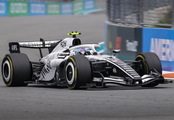 Formula One Miami Grand Prix - Race Cadillac driver Valtteri Bottas of Finland competes in the Formula 1 Miami Grand Prix at the Miami International Autodrome in Miami Gardens, Florida, USA, 03 May 2026. MIAMI GARDENS United States  Copyright: xCRISTOBALxHERRERA-ULASHKEVICHx