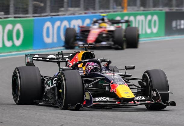 Formula One Miami Grand Prix - Race Red Bull Racing driver Max Verstappen of Netherlands competes in the Formula 1 Miami Grand Prix at the Miami International Autodrome in Miami Gardens, Florida, USA, 03 May 2026. MIAMI GARDENS United States  Copyright: xCRISTOBALxHERRERA-ULASHKEVICHx