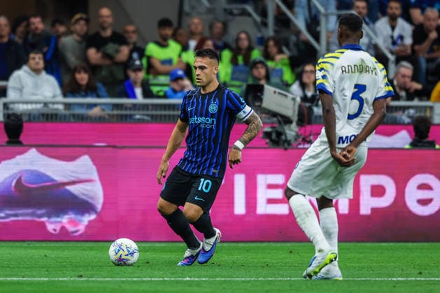 FC Internazionale vs Parma Calcio 1913 - Serie A 2025 26 - 03 05 2026 Lautaro Martinez of FC Internazionale seen in action during Serie A 2025 26 football match between FC Internazionale and Parma Calcio 1913 at San Siro Stadium in Milan, Italy Copyright: xBEAUTIFULxSPORTS Carabellix