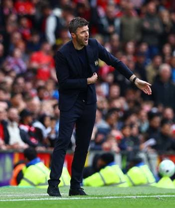 Manchester United, ManU caretaker manager Michael Carrick Manchester United v Liverpool, Premier League, Football, Old Trafford, Manchester , UK - 03 May 2026Manchester Old Trafford United Kingdom EDITORIAL USE ONLY No use with unauthorised audio, video, data, fixture lists, club league logos or live services. Online in-match use limited to 120 images, no video emulation. No use in betting, games or single club league player publications.  Copyright: xMattxWest Shutterstockx 16854589cv