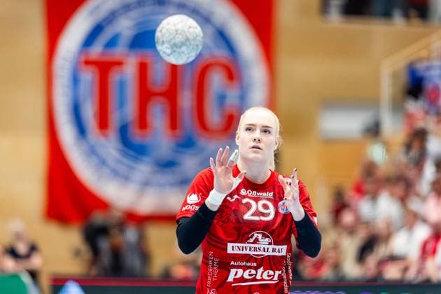 03.05.2026, GER, Handball, Frauen, Saison 2025 2026, Alsco 1.Bl, PlayOff Halbfinale Spiel 2, Thueringer HC - HSG Blomberg-Lippe Johanna Reichert (Thueringer HC,29) 99947 Bad Langensalza Salza Halle Sporthalle Mehrz Thüringen Deutschland