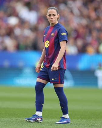 BARCELONA, SPAIN, MAY 3: Ona Battle (22 FC Barcelona, Barca during the UEFA Womens Champions League match between FC Barcelona and Bayern Munich at Spotify Camp Nou on May 3rd, 2026 in Barcelona, Spain (Photo by Alexander Canillas Sports Press Photo) Copyright: xAlexanderxCanillas SPPx Sportspressphoto_SPR141647
