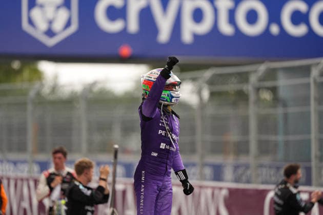 F1 Grand Prix Of Miami - Andrea Kimi Antonelli Wins on Sunday during the 2026 Formula 1 Crypto.com Miami Grand Prix at the Miami International Autodrome on May 3, 2026. Credit: Photo by Antoine Lapeyre ABACAPRESS.COM Miami United States  Copyright: xLapeyrexAntoine ABACAx