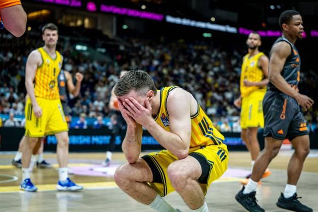 Basketball Berlin 03.05.2026 Saison 2025 2026 EasyCredit BBL 1. Bundesliga Männer, Herren Alba Berlin - NINERS Chemnitz Martin Hermannsson (Alba Berlin, No.15)