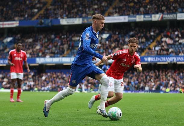 Premier League - Chelsea v Nottingham Forest LONDON, ENGLAND, MAY 04: Cole Palmer of Chelsea during the Premier League match between Chelsea v Nottingham Forest at Stamford Bridge Stadium, London, England, on May 4. (Photo by Daniel Weir) London Stamford Bridge STadium England Copyright: xDanielxWeir SportsxPressxPhotox Sportspressphoto_SPR141785