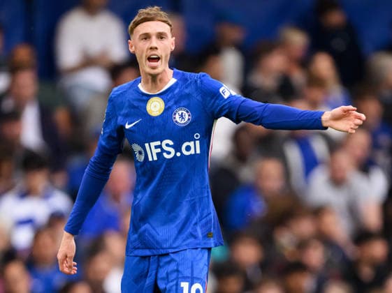 04 May 2026 - Chelsea v Nottigham Forest - Premier League - Stamford Bridge. Chelsea v Nottigham Forest - Premier League - Stamford Bridge. Cole Palmer during the match. Picture : Mark Pain London England  Copyright: xMarkxPainx