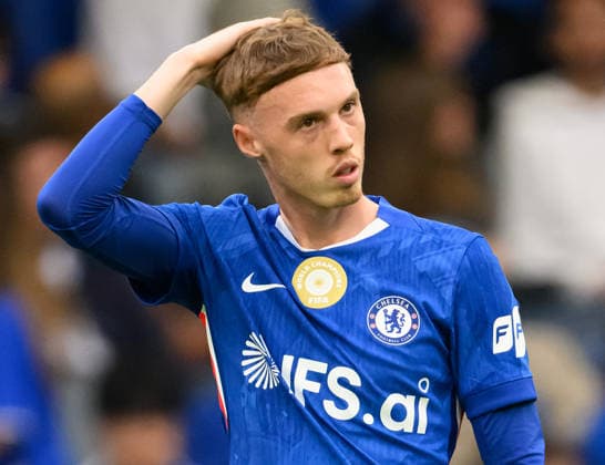 04 May 2026 - Chelsea v Nottigham Forest - Premier League - Stamford Bridge. Chelsea v Nottigham Forest - Premier League - Stamford Bridge. Cole Palmer during the match. Picture : Mark Pain London England  Copyright: xMarkxPainx