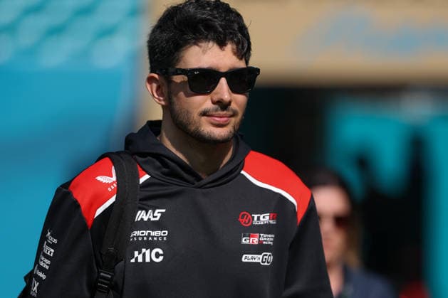RECORD DATE NOT STATED 2nd May 2026; Miami International Autodrome, Miami, Florida, United States of America; 2026 FIA Formula 1 Miami Grand Prix; Sprint Race; Esteban Ocon (31) of France and TGR Haas F1 Team enters team village DavidxBuono