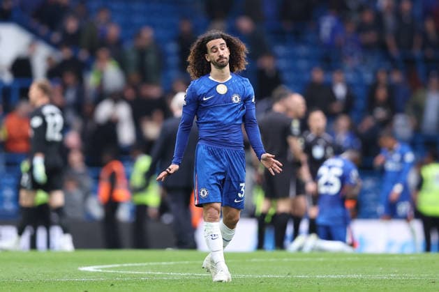 4th May 2026; Stamford Bridge, Chelsea, London, England: Premier League Football, Chelsea versus Nottingham Forest; Marc Cucurella of Chelsea after the match KatiexChan